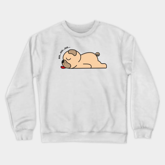 Lazy dog Crewneck Sweatshirt by grafart